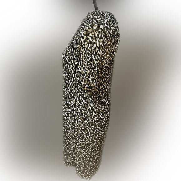 Michael Kors Women's Pleated Camouflage Print Dress (D1) - Picture 9 of 11